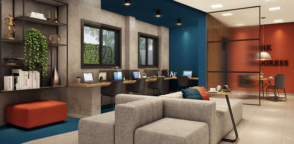Coworking - Apartamento em Centro