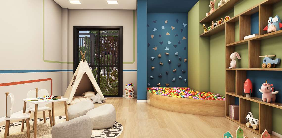 Brinquedoteca - Apartamento em Centro