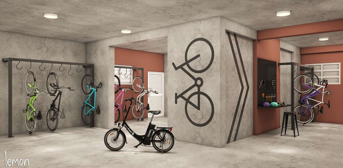 Bicicletário - Apartamento em Itaquera