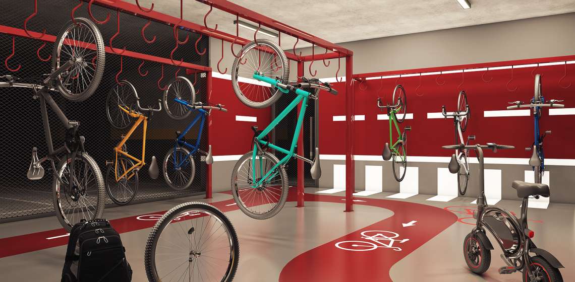 Bicicletário - Apartamento em Freguesia do Ó