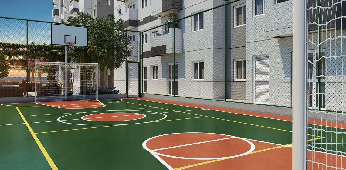 Quadra Esportiva - Apartamento em Jabaquara