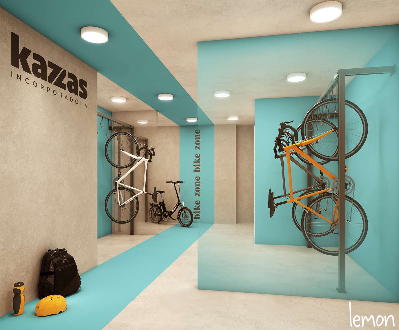 Bicicletário Gran Kazzas Nações Unidas