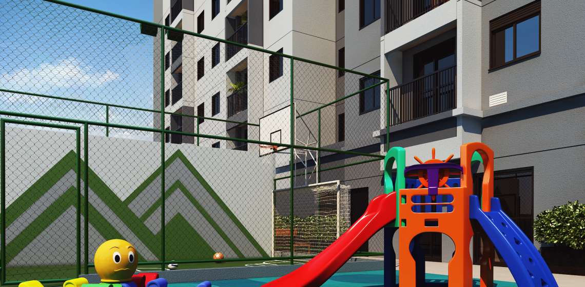 Playground - Apartamento em Jardim Celeste