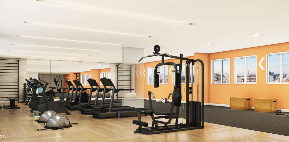 Fitness - Apartamento em Jabaquara