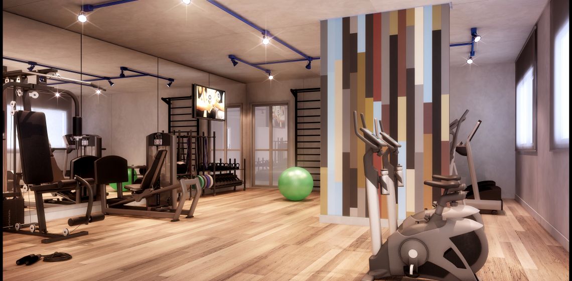 Fitness - Apartamento em Jaguaribe