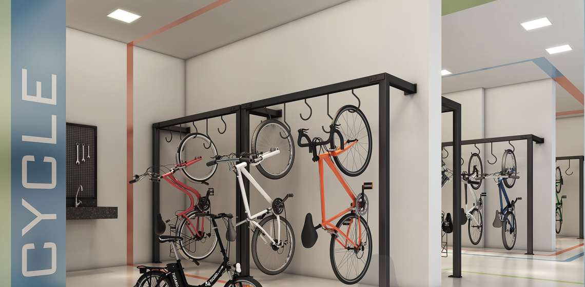 Bicicletário - Apartamento em Centro