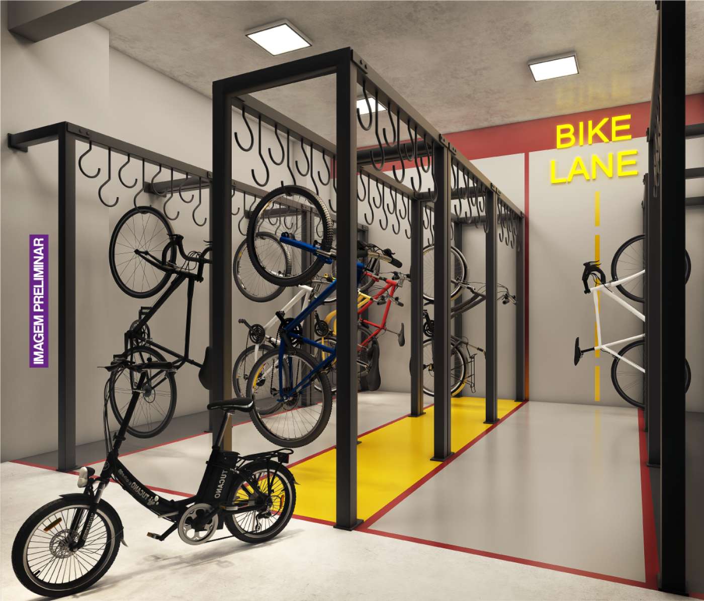 Bicicletário Arena Kazzas Itaquera