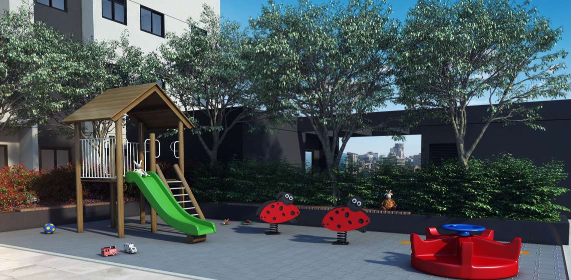 Playground - Apartamento em Jardim Concórdia