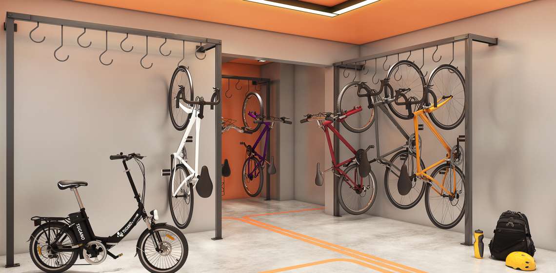 Bicicletário - Apartamento em Lapa