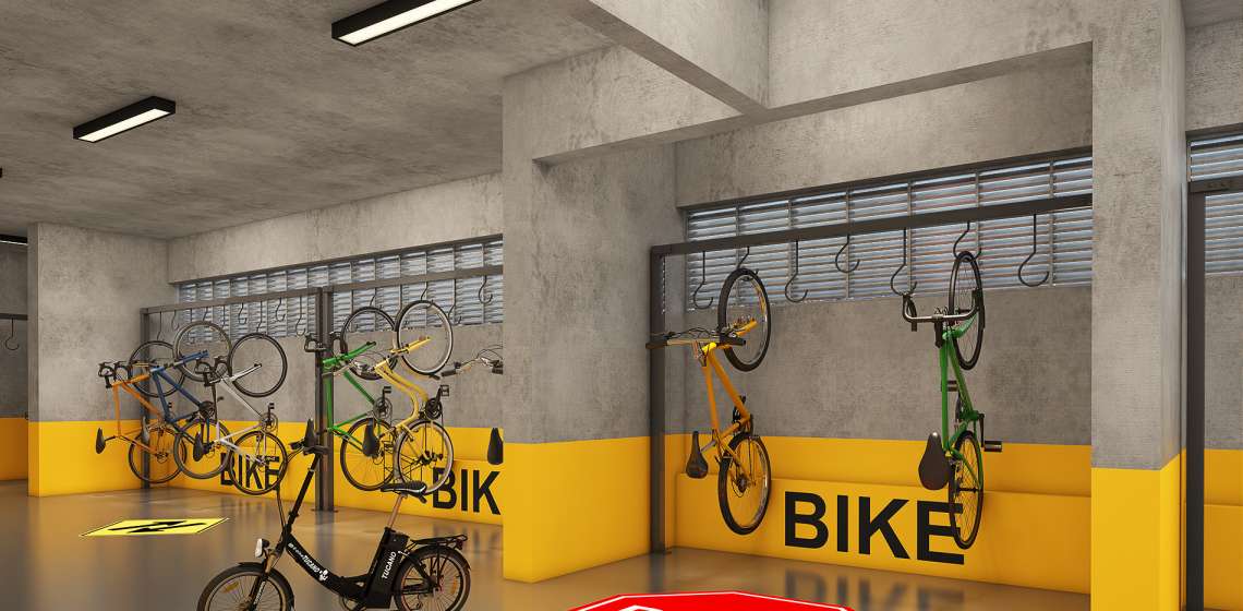 Bicicletário - Apartamento em Vila Vermelha