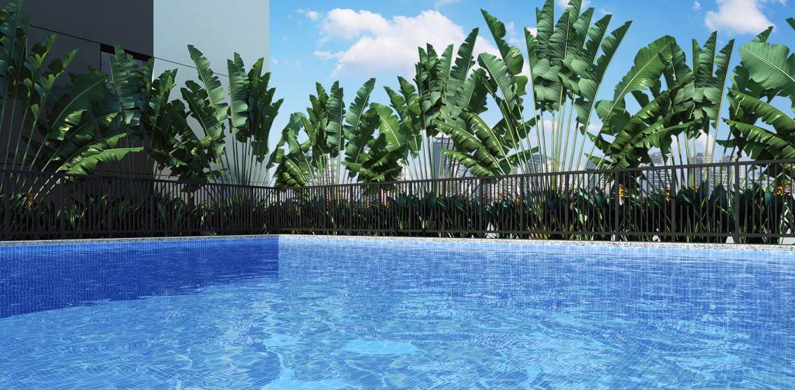 Piscina - Apartamento em Jardim Concórdia