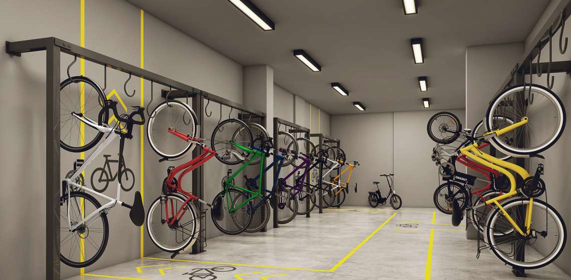 Bicicletário - Apartamento em Jabaquara